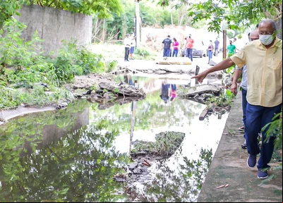 Dr. Pessoa visita obras da galeria da zona leste de Teresina neste sábado