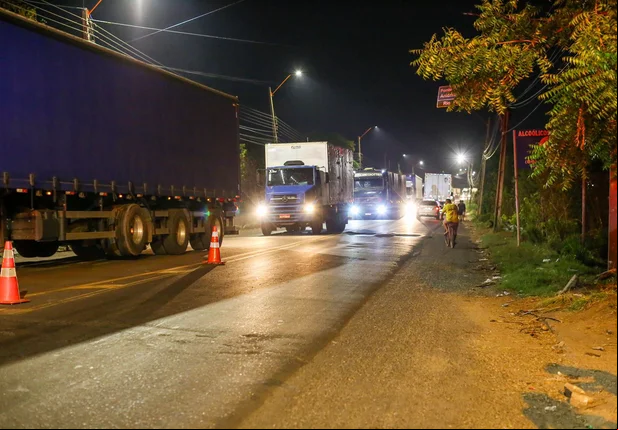 Trânsito voltou a fluir na rodovia