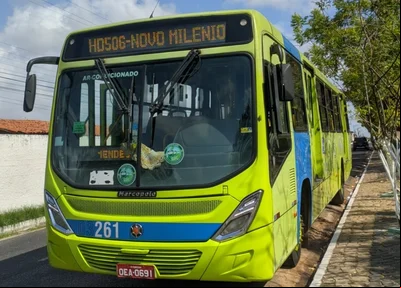 Nova linha de ônibus implantada pela Strans
