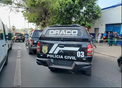 Policiais do DRACO foram acionados para atender a ocorrência