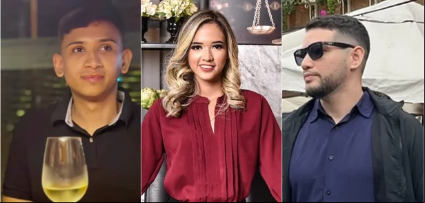 David Pereira de Sá, Juliana Lino e Aliomar Maranhão
