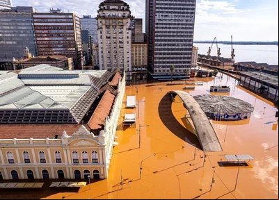 Alagamento em Porto Alegre