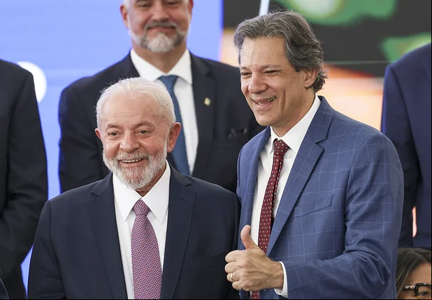 Lula e Fernando Haddad