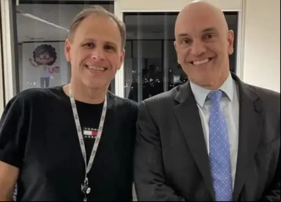 Eduardo Tagliaferro e Alexandre de Moraes