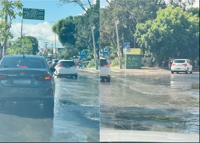 Chuva na zona leste de Teresina