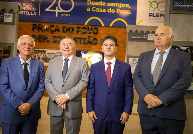 Themístocles Filho, Kleber Eulálio, Severo Eulálio e Luciano Nunes