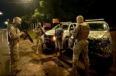 Polícia Militar prende foragido do sistema prisional