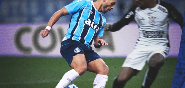 Grêmio e Corinthians empatam em jogo com dois tempos distintos no Brasileirão