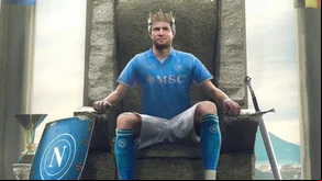 Kevin De Bruyne foi anunciado pelo Napoli