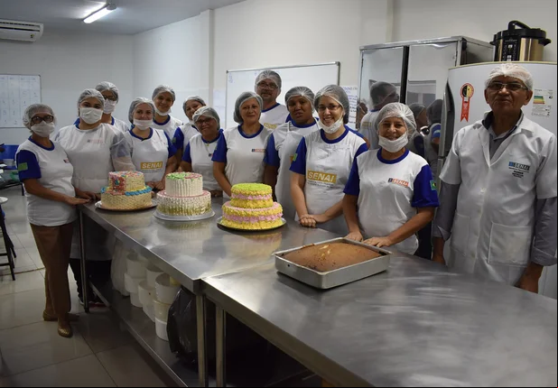 Curso de Padeiro e Confeiteiro do SENAI Piaui