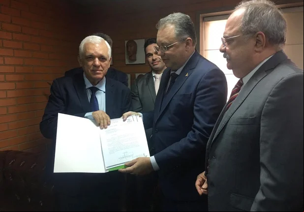 Osmar Júnior, Themístocles Filho e Florentino Neto