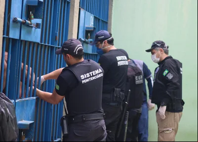 Operação Pignus realizada na Casa de Custódia e Casa de Detenção de Altos