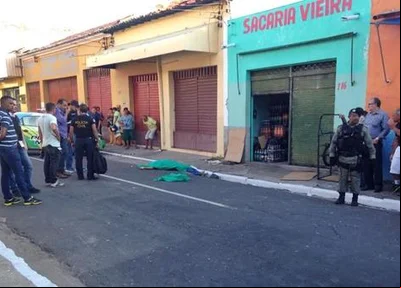 Comerciante morto no centro de Teresina